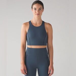 Lululemon Simply Bare Bra Astro Blue / Black